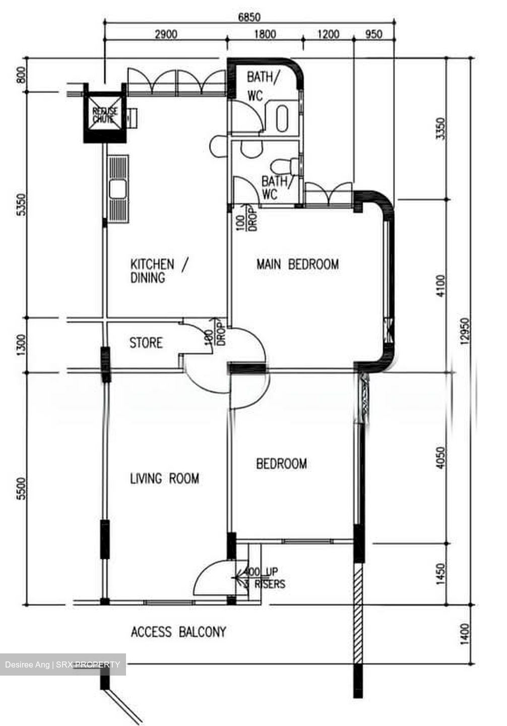 Blk 114 Hougang Avenue 1 (Hougang), HDB 3 Rooms #584005191